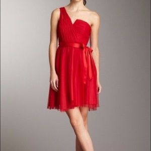 Max and Cleo Red Sweetheart Tulle Dress